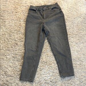 Primark Gray Straight Leg Jeans High-Rise
